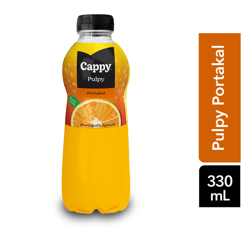 Cappy Portakal Parçacıklı 330 ml